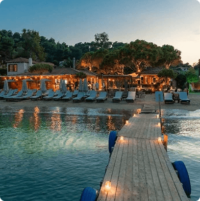 Wedding location jetty