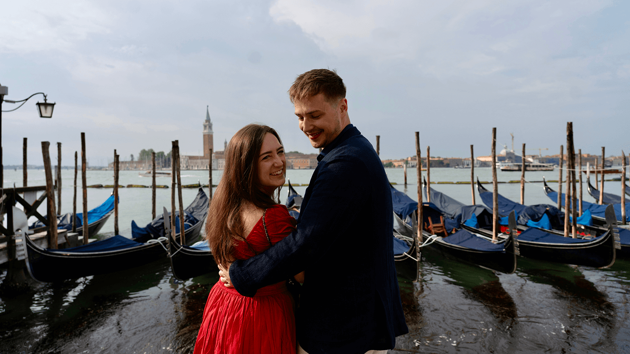 Harrison & Mimi in Venice